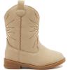 imageBMCiTYBM Toddler Girls Cowboy Cowgirl Boots Little Kids Pointed Toe Western Boots Mid Calf Side Zipper Riding Shoes for All Seasons ToddlerLittle KidEcamel