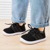 imageBMCiTYBM Baby Shoes Boy Girl Infant Sneakers NonSlip First Walkers 6 9 12 18 24 Months92black