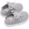 imageBMCiTYBM Baby Shoes Boy Girl Infant Sneakers NonSlip First Walkers 6 9 12 18 24 Months92grey