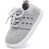 imageBMCiTYBM Baby Shoes Boy Girl Infant Sneakers NonSlip First Walkers 6 9 12 18 24 Months92grey