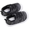 imageBMCiTYBM Baby Shoes Infant Boy Girl First Walker Shoes Toddler Walking Shoes Lightweight NonSlip Sneakers for 6 9 12 18 24 MonthsA5black