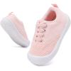 imageBMCiTYBM Baby Shoes Infant Boy Girl First Walker Shoes Toddler Walking Shoes Lightweight NonSlip Sneakers for 6 9 12 18 24 MonthsA5pink