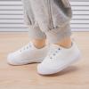 imageBMCiTYBM Baby Shoes Infant Boy Girl First Walker Shoes Toddler Walking Shoes Lightweight NonSlip Sneakers for 6 9 12 18 24 MonthsA5white