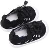 imageBMCiTYBM Baby Shoes Infant Boy Girl First Walker Shoes Toddler Walking Shoes Lightweight NonSlip Sneakers for 6 9 12 18 24 MonthsA6black
