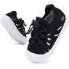 imageBMCiTYBM Baby Shoes Infant Boy Girl First Walker Shoes Toddler Walking Shoes Lightweight NonSlip Sneakers for 6 9 12 18 24 MonthsA6black