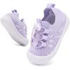 imageBMCiTYBM Baby Shoes Infant Boy Girl First Walker Shoes Toddler Walking Shoes Lightweight NonSlip Sneakers for 6 9 12 18 24 MonthsA6purple