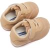 imageBMCiTYBM Baby Shoes Infant Boy Girl First Walker Shoes Toddler Walking Shoes Lightweight NonSlip Sneakers for 6 9 12 18 24 MonthsB1camel