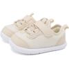 imageBMCiTYBM Baby Walking Sneakers Mesh Barefoot Boys Girls Breathable Shoes1camel