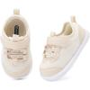 imageBMCiTYBM Baby Walking Sneakers Mesh Barefoot Boys Girls Breathable Shoes1camel