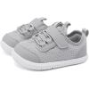 imageBMCiTYBM Baby Walking Sneakers Mesh Barefoot Boys Girls Breathable Shoes1grey