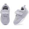 imageBMCiTYBM Baby Walking Sneakers Mesh Barefoot Boys Girls Breathable Shoes2grey