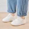 imageBMCiTYBM Baby Walking Sneakers Mesh Barefoot Boys Girls Breathable Shoes2white