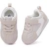 imageBMCiTYBM Toddler Baby Canvas Shoes Boys Girls Walking Sneakers72grey