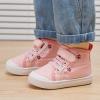 imageBMCiTYBM Toddler Baby Canvas Shoes Boys Girls Walking SneakersFlowerall Pink