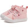 imageBMCiTYBM Toddler Baby Canvas Shoes Boys Girls Walking SneakersFlowerall Pink