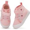 imageBMCiTYBM Toddler Baby Canvas Shoes Boys Girls Walking SneakersFlowerall Pink