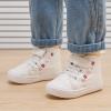 imageBMCiTYBM Toddler Baby Canvas Shoes Boys Girls Walking SneakersFlowerwhite
