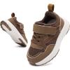 imageBMCiTYBM Toddler Shoes Boys Girls Walking Running Sneakers Lightweight Non Slip Tennis Sport Athletic ShoesA1brown