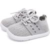 imageBMCiTYBM Baby Shoes Boy Girl Infant Sneakers NonSlip First Walkers 6 9 12 18 24 Months92grey
