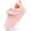 imageBMCiTYBM Baby Walking Sneakers Mesh Barefoot Boys Girls Breathable Shoes2pink