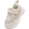 imageBMCiTYBM Toddler Shoes Boys Girls Walking Running Sneakers Lightweight Non Slip Tennis Sport Athletic ShoesA1beige