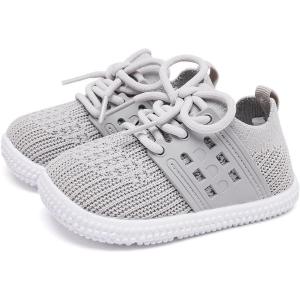 imageBMCiTYBM Baby Shoes Boy Girl Infant Sneakers NonSlip First Walkers 6 9 12 18 24 Months92grey