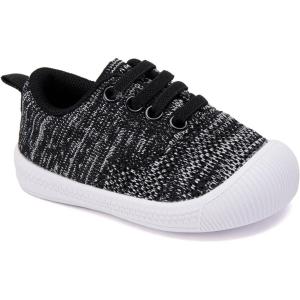 imageBMCiTYBM Baby Shoes Infant Boy Girl First Walker Shoes Toddler Walking Shoes Lightweight NonSlip Sneakers for 6 9 12 18 24 MonthsA5black