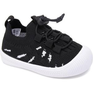 imageBMCiTYBM Baby Shoes Infant Boy Girl First Walker Shoes Toddler Walking Shoes Lightweight NonSlip Sneakers for 6 9 12 18 24 MonthsA6black