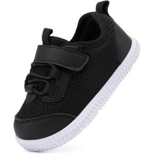 imageBMCiTYBM Baby Walking Sneakers Mesh Barefoot Boys Girls Breathable Shoes1black