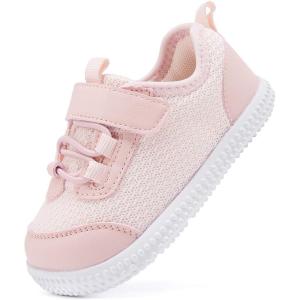 imageBMCiTYBM Baby Walking Sneakers Mesh Barefoot Boys Girls Breathable Shoes1pink