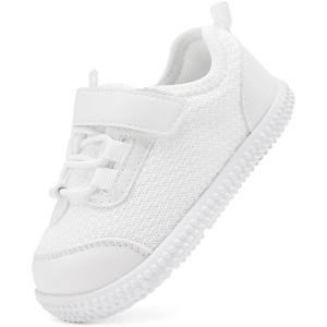 imageBMCiTYBM Baby Walking Sneakers Mesh Barefoot Boys Girls Breathable Shoes1white