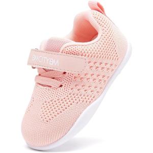 imageBMCiTYBM Baby Walking Sneakers Mesh Barefoot Boys Girls Breathable Shoes2pink