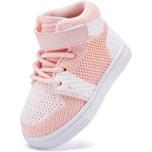 imageBMCiTYBM Toddler Baby Canvas Shoes Boys Girls Walking Sneakers71pink