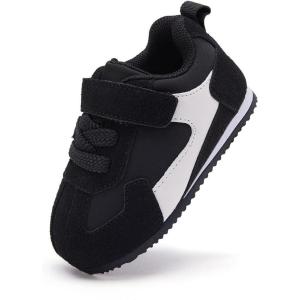 imageBMCiTYBM Toddler Baby Canvas Shoes Boys Girls Walking Sneakers72black