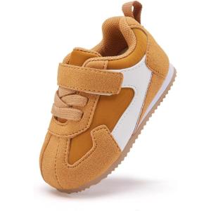 imageBMCiTYBM Toddler Baby Canvas Shoes Boys Girls Walking Sneakers72camel