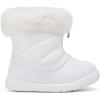 imageBMCiTYBM Baby Boy Girl Snow Boots Waterproof Winter Warm Booties Nonslip Lightweight Outdoor Shoes for First Walkers 6 9 12 18 24 MonthsInfantToddlerA3white