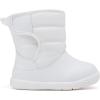 imageBMCiTYBM Baby Boy Girl Snow Boots Waterproof Winter Warm Booties Nonslip Lightweight Outdoor Shoes for First Walkers 6 9 12 18 24 MonthsInfantToddlerA2white