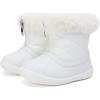 imageBMCiTYBM Baby Boy Girl Snow Boots Waterproof Winter Warm Booties Nonslip Lightweight Outdoor Shoes for First Walkers 6 9 12 18 24 MonthsInfantToddlerA3white