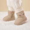 imageBMCiTYBM Baby Snow Boots Infant Boy Girl Winter Boots Nonslip Lightweight Outdoor Warm Shoes for Cold Weather 6 9 12 18 24 MonthsInfantToddlerC2beige