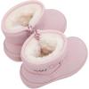 imageBMCiTYBM Baby Snow Boots Infant Boy Girl Winter Boots Nonslip Lightweight Outdoor Warm Shoes for Cold Weather 6 9 12 18 24 MonthsInfantToddlerC2pink