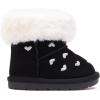 imageBMCiTYBM Baby Snow Boots Infant Boy Girl Winter Boots Nonslip Lightweight Outdoor Warm Shoes for Cold Weather 6 9 12 18 24 MonthsInfantToddlerD1black