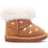 imageBMCiTYBM Baby Snow Boots Infant Boy Girl Winter Boots Nonslip Lightweight Outdoor Warm Shoes for Cold Weather 6 9 12 18 24 MonthsInfantToddlerD1camel