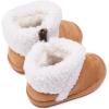 imageBMCiTYBM Baby Snow Boots Infant Boy Girl Winter Boots Nonslip Lightweight Outdoor Warm Shoes for Cold Weather 6 9 12 18 24 MonthsInfantToddlerDcamel