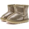 imageBMCiTYBM Baby Snow Boots Infant Boy Girl Winter Boots Nonslip Lightweight Outdoor Warm Shoes for Cold Weather 6 9 12 18 24 MonthsInfantToddlerEgittler Gold