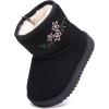 imageBMCiTYBM Baby Snow Boots Infant Boy Girl Winter Boots Nonslip Lightweight Outdoor Warm Shoes for Cold Weather 6 9 12 18 24 MonthsInfantToddlerC2black