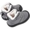 imageBMCiTYBM Toddler Baby Snow Boots Winter Shoes Boys Girls Cold Weather Baby Faux Fur ShoesYgrey