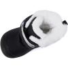 imageBMCiTYBM Baby Snow Boots Toddler Boy Girl Waterproof Winter Warm Booties Nonslip Lightweight Outdoor Shoes for First Walkers InfantToddlerAblack