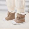 imageBMCiTYBM Baby Snow Boots Toddler Boy Girl Waterproof Winter Warm Booties Nonslip Lightweight Outdoor Shoes for First Walkers InfantToddlerAcamel