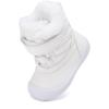 imageBMCiTYBM Baby Snow Boots Toddler Boy Girl Waterproof Winter Warm Booties Nonslip Lightweight Outdoor Shoes for First Walkers InfantToddlerAwhite