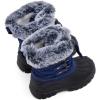 imageBMCiTYBM Kids Snow Boots Boys Girls Toddler Winter Waterproof Shoes Cold Weather Outdoor Lightweight ToddlerLittle KidsBig Kids61navy